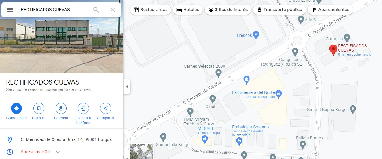 mapa de google